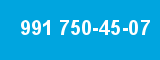 991 750-45-07
